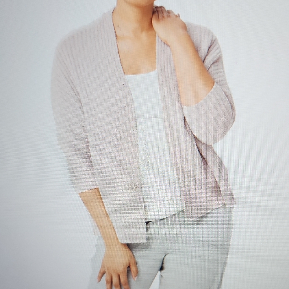 BAREFOOT DREAMS CosyChic Lite Ribbed Shrug Cardigan